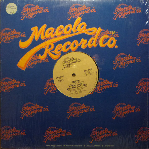 Bobby Jimmy And The Critters : Snake (12")