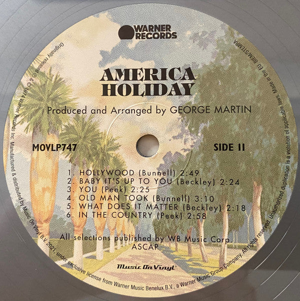 America (2) : Holiday (LP, Album, Ltd, RE, RM, 180)