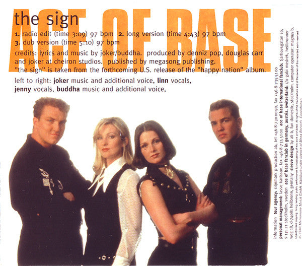 Ace Of Base : The Sign (CD, Maxi)