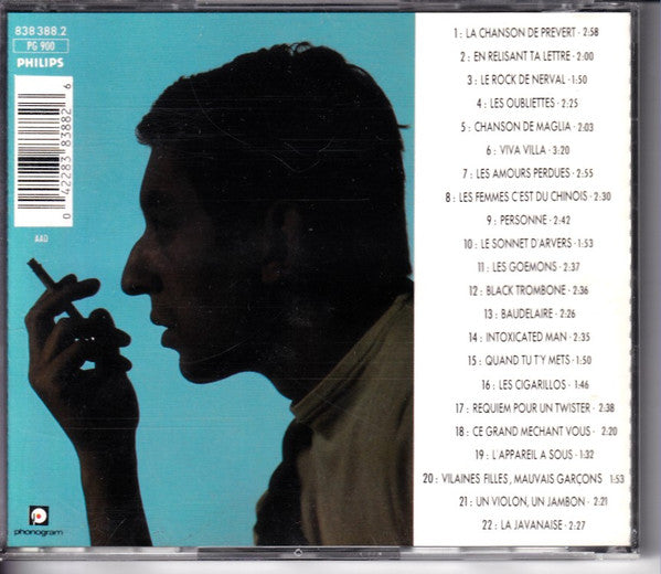 Serge Gainsbourg : La Javanaise - Vol.2 : 1961 • 1962 • 1963 (CD, Comp, RE)