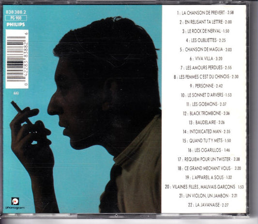 Serge Gainsbourg : La Javanaise - Vol.2 : 1961 • 1962 • 1963 (CD, Comp, RE)