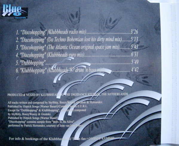 Klubbheads : Discohopping (CD, Maxi)