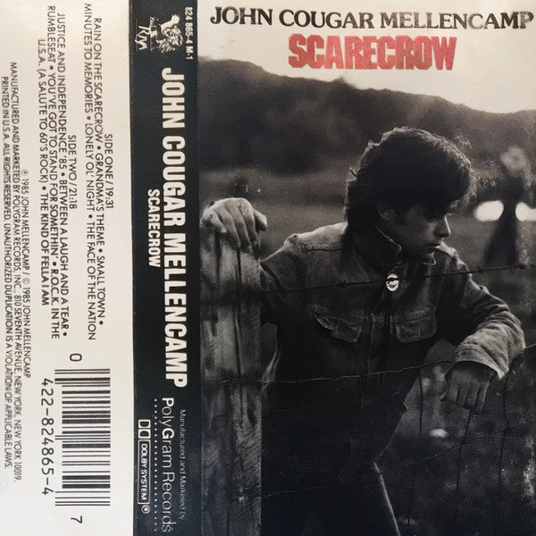 John Cougar Mellencamp : Scarecrow (Cass, Album)