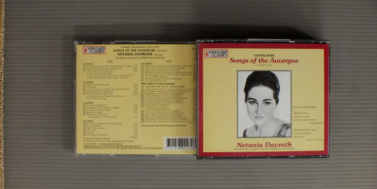 Joseph Canteloube - Netania Davrath, Pierre De La Roche : Songs Of The Auvergne (2xCD, Comp, RE)