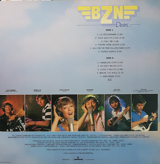 BZN : Desire (LP, Album)