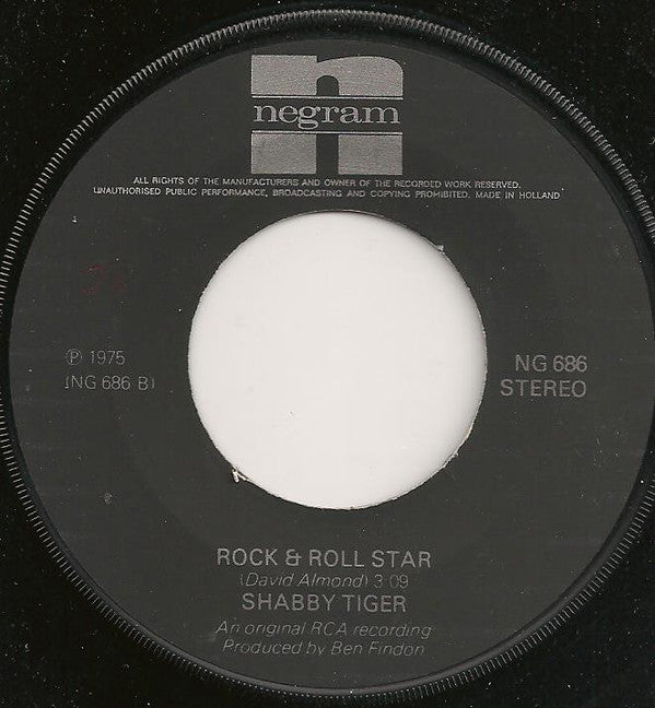 Shabby Tiger : The Devil Rides Tonight (7", Single)