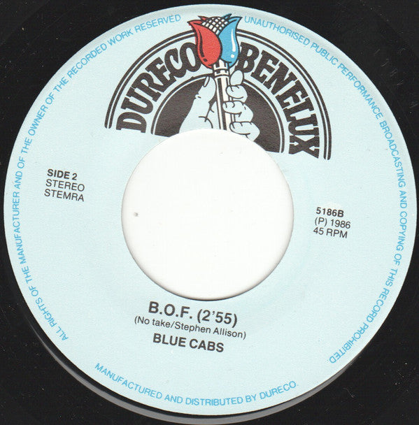 Blue Cabs : You Can Do It Rap (7", Single)