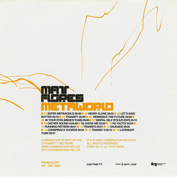 Matt Flores : Metaworld (CD, Album, Promo, Car)