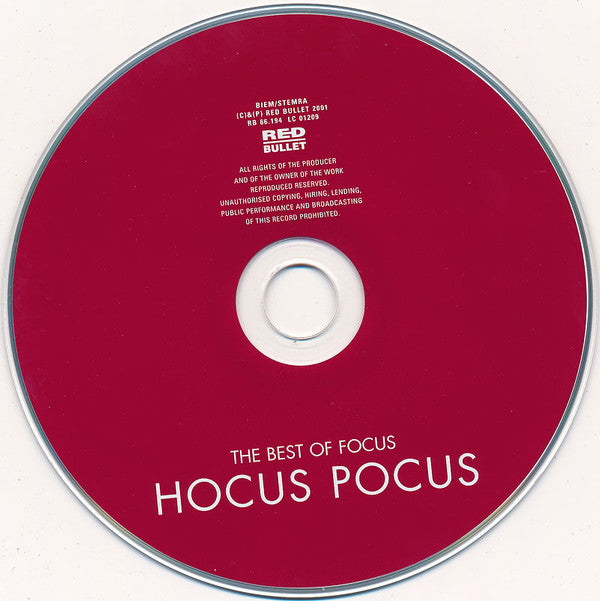 Focus (2) : The Best Of Focus Hocus Pocus (CD, Comp)