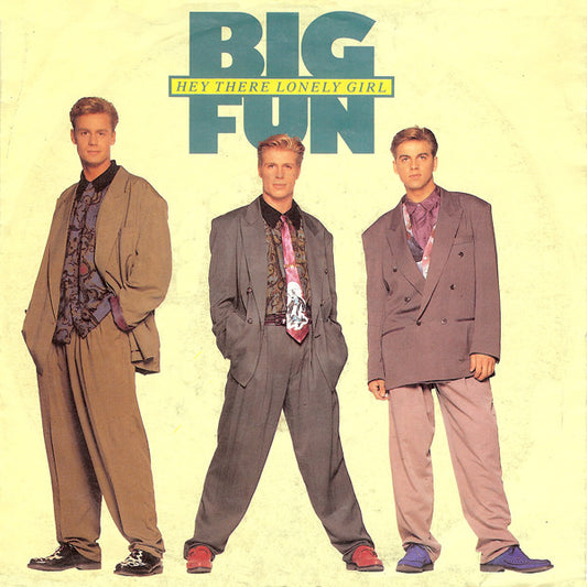 Big Fun : Hey There Lonely Girl (7", Single)