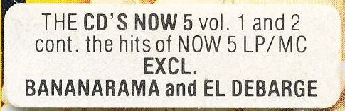 Various : Now This Is Music 5 - Volume 1 (CD, Comp)
