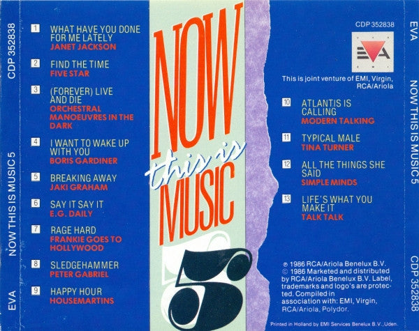 Various : Now This Is Music 5 - Volume 2 (CD, Comp)
