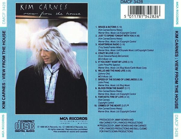 Kim Carnes : View From The House (CD, Album)