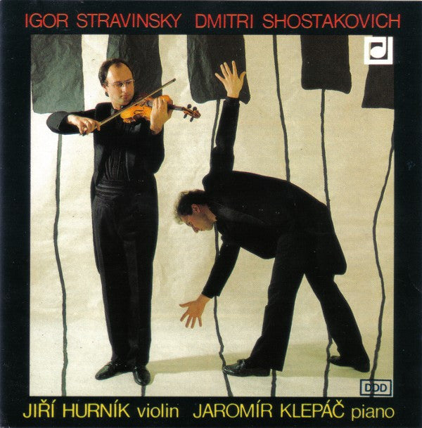 Igor Stravinsky / Dmitri Shostakovich - Jiří Hurník, Jaromír Klepáč : Stravinsky / Shostakovich (CD)
