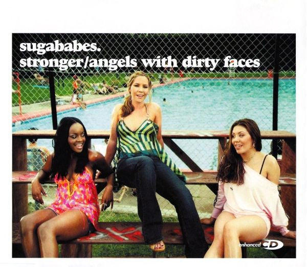 Sugababes : Stronger / Angels With Dirty Faces (CD, Single, Enh, CD1)