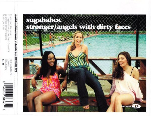 Sugababes : Stronger / Angels With Dirty Faces (CD, Single, Enh, CD1)