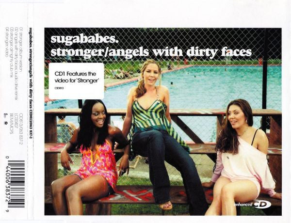 Sugababes : Stronger / Angels With Dirty Faces (CD, Single, Enh, CD1)