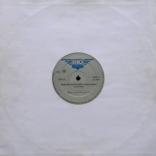 Kumano : Take Me Downtown (12")