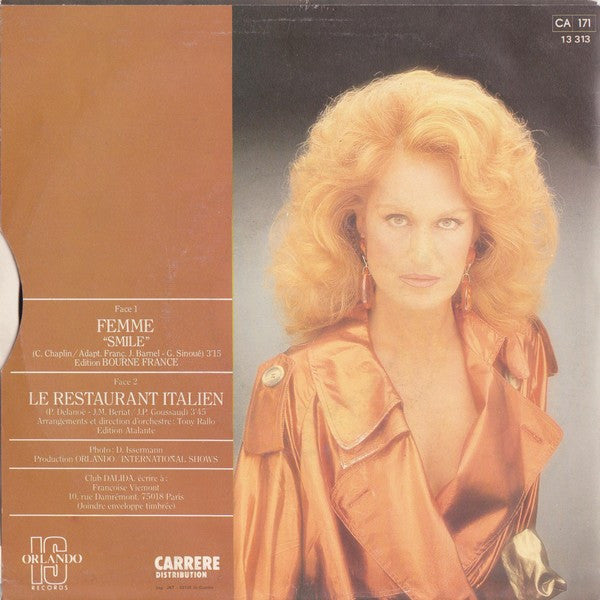 Dalida : Femme (7", Single)