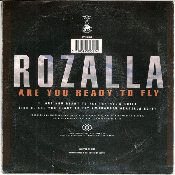 Rozalla : Are You Ready To Fly (7", Single)
