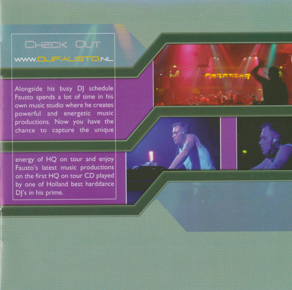 DJ Fausto : HQ On Tour - The 1st Edition (CD, Mixed)