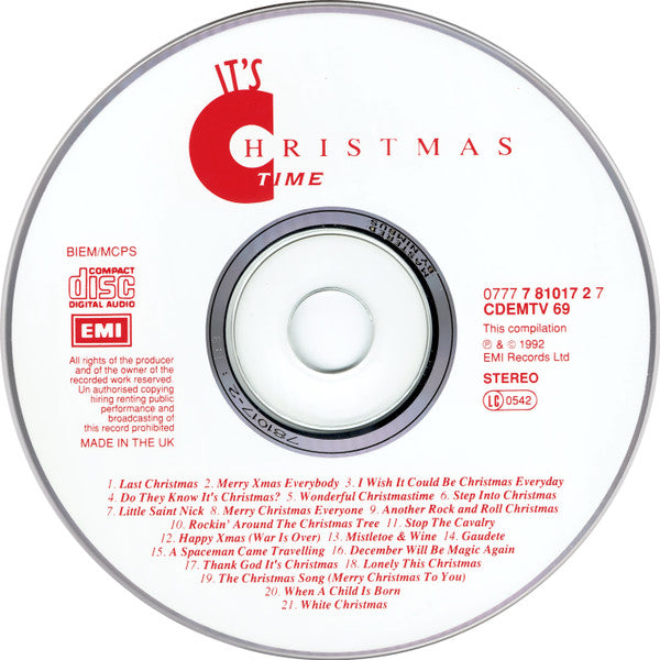 Various : It's Christmas Time (CD, Comp)