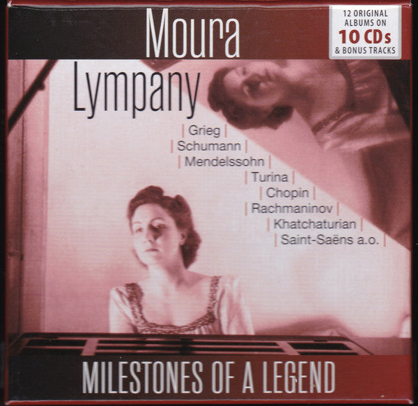 Dame Moura Lympany : Moura Lympany-Milestones Of A Legend (10xCD, Comp + Box)