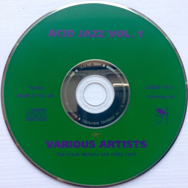 Various : Acid Jazz Vol. 1 (CD, Comp)