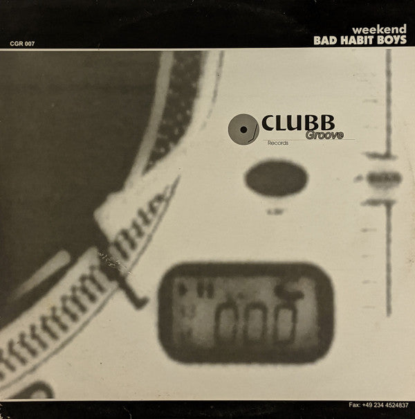 Bad Habit Boys : Weekend (12")