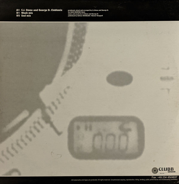 Bad Habit Boys : Weekend (12")