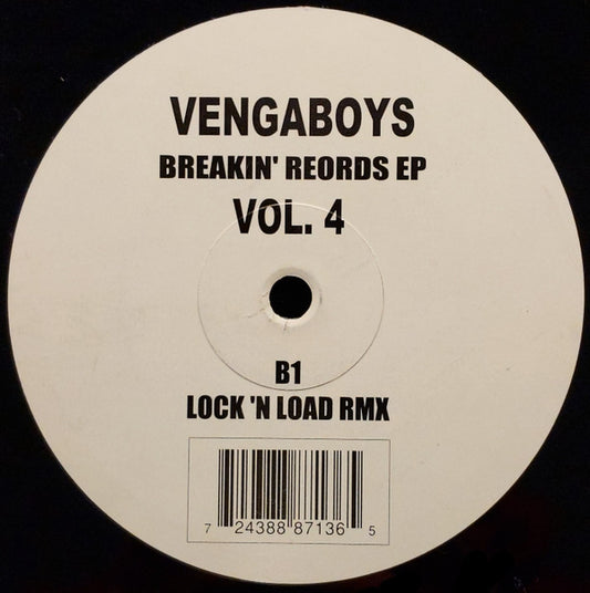 Vengaboys : Breakin' Records EP Vol. 4 (12", EP)