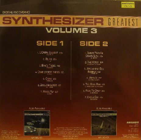 Ed Starink : Synthesizer Greatest Volume 3 (LP, Album, Comp)