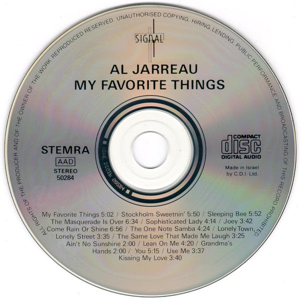 Al Jarreau : My Favorite Things (CD, Comp)
