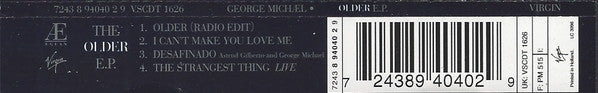 George Michael : The Older E.P. (CD, EP)
