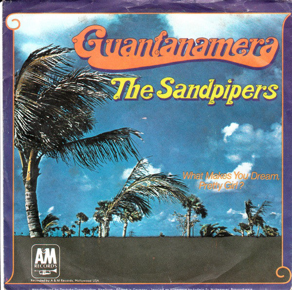 The Sandpipers : Guantanamera (7", Single, Mono)