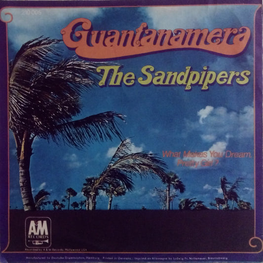 The Sandpipers : Guantanamera (7", Single, Mono)
