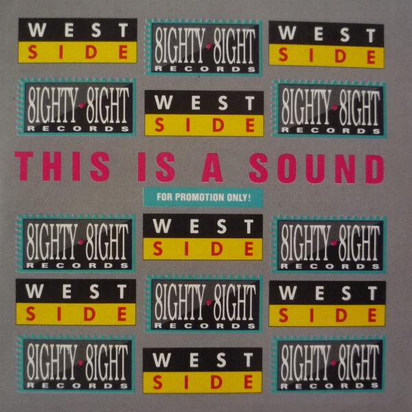 Various : This Is A Sound (CD, Promo, Smplr)