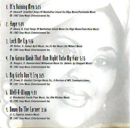 The Weather Girls : It's Raining Men (CD, Comp)