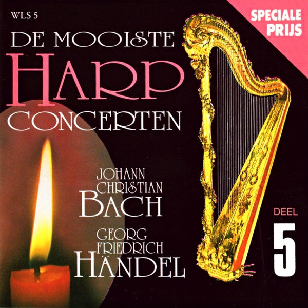 Johann Christian Bach, Georg Friedrich Händel : De Mooiste Harpconcerten (CD, Comp)