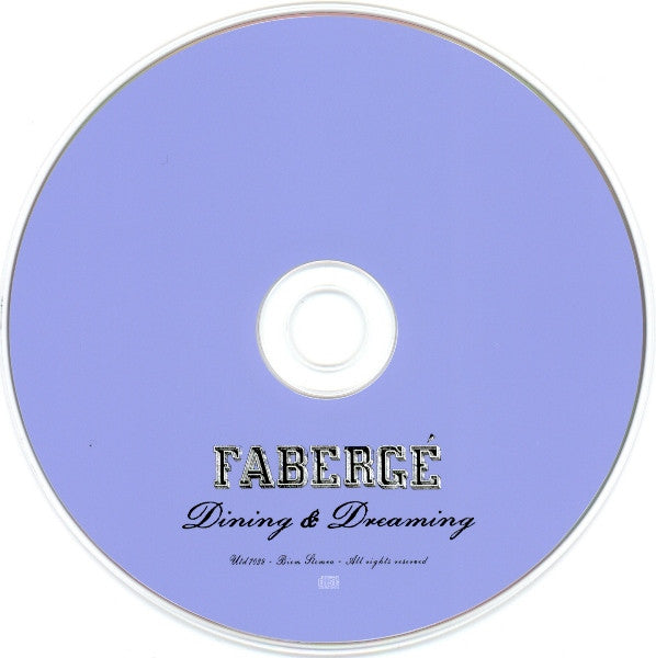Fabergé : Dining & Dreaming (CD, Album)