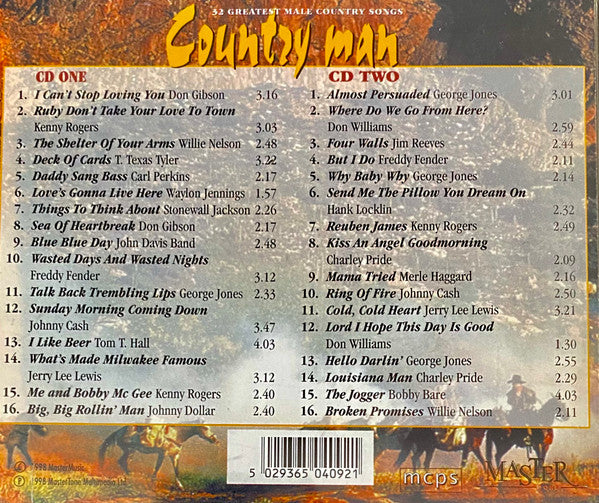 Various : Country Man (2xCD, Comp)