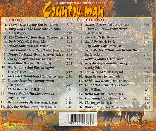 Various : Country Man (2xCD, Comp)