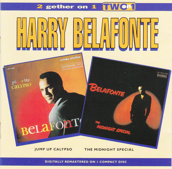 Harry Belafonte : 2 Gether On 1 - Jump Up Calypso And The Midnight Special (CD, Comp, RE)
