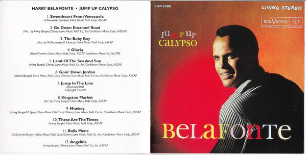 Harry Belafonte : 2 Gether On 1 - Jump Up Calypso And The Midnight Special (CD, Comp, RE)