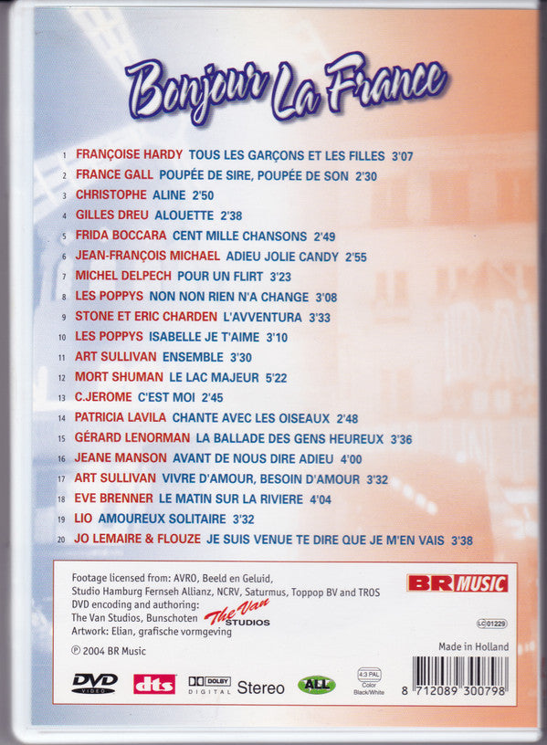 Various : Bonjour La France (DVD-V, Comp)