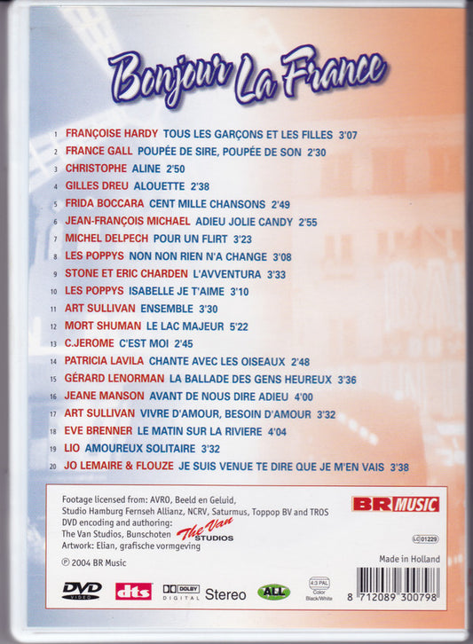 Various : Bonjour La France (DVD-V, Comp)