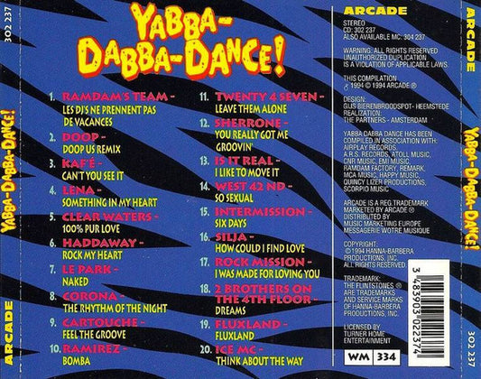Various : Yabba-Dabba-Dance! (CD, Comp)