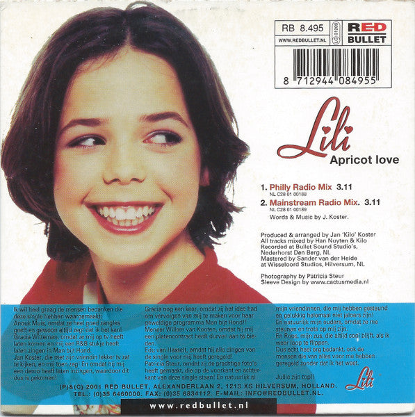 Lili (10) : Apricot Love (CD, Single)