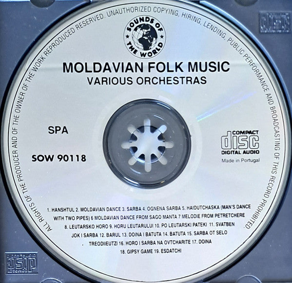 Various : Moldavian Folk Music (CD, Comp)