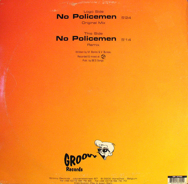 B/B : No Policemen (Wave Your Hands Now) (12")